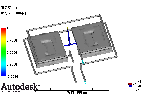 整理箱上盖的注塑模具设计-塑料注射模含NX三维、模流及10张CAD图