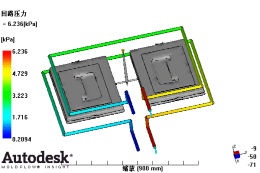 整理箱上盖的注塑模具设计-塑料注射模含NX三维、模流及10张CAD图缩略图