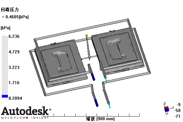 整理箱上盖的注塑模具设计-塑料注射模含NX三维、模流及10张CAD图