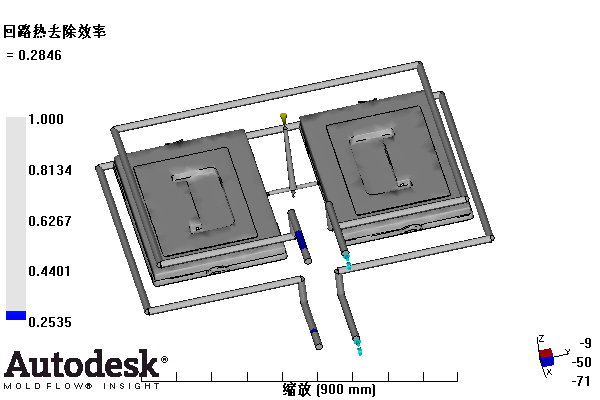 整理箱上盖的注塑模具设计-塑料注射模含NX三维、模流及10张CAD图