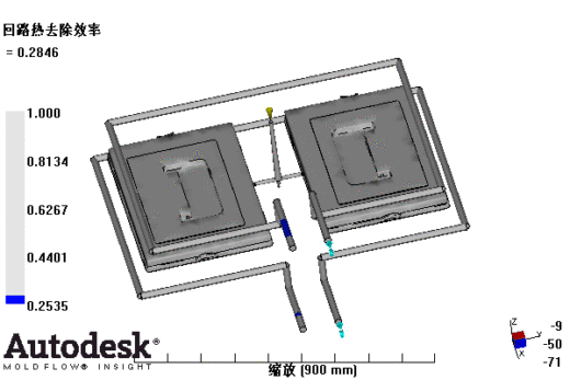整理箱上盖的注塑模具设计-塑料注射模含NX三维、模流及10张CAD图缩略图