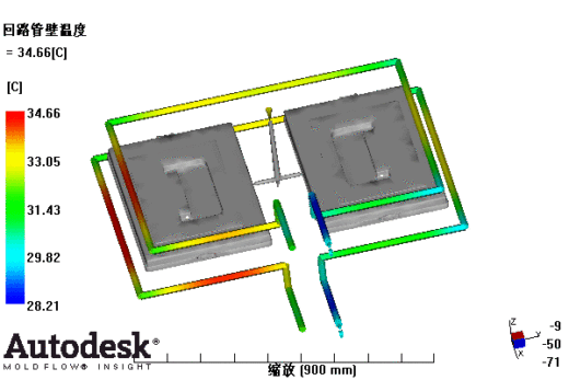 整理箱上盖的注塑模具设计-塑料注射模含NX三维、模流及10张CAD图缩略图
