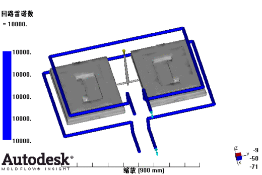 整理箱上盖的注塑模具设计-塑料注射模含NX三维、模流及10张CAD图缩略图
