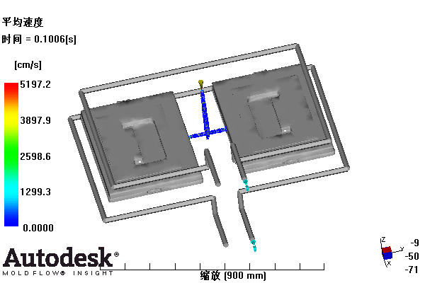 整理箱上盖的注塑模具设计-塑料注射模含NX三维、模流及10张CAD图