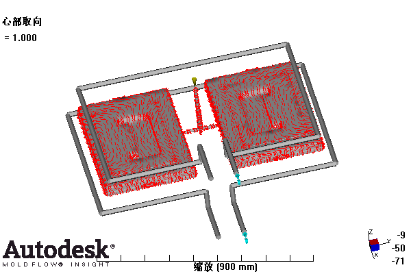 整理箱上盖的注塑模具设计-塑料注射模含NX三维、模流及10张CAD图