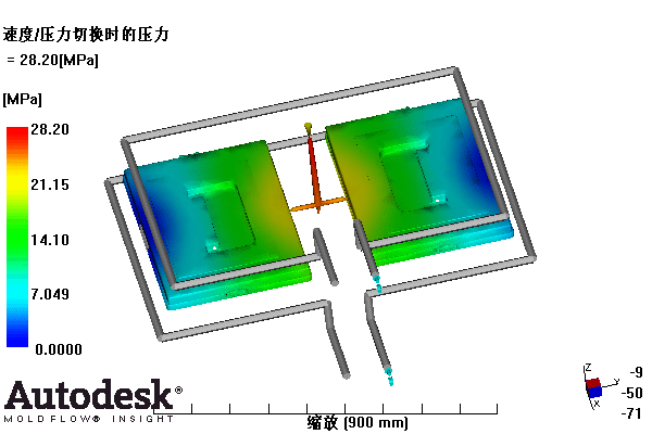 整理箱上盖的注塑模具设计-塑料注射模含NX三维、模流及10张CAD图