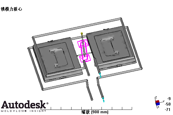 整理箱上盖的注塑模具设计-塑料注射模含NX三维、模流及10张CAD图