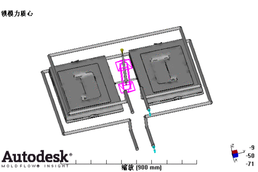 整理箱上盖的注塑模具设计-塑料注射模含NX三维、模流及10张CAD图缩略图