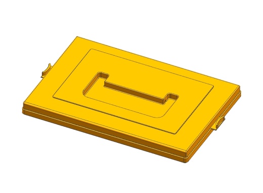 整理箱上盖的注塑模具设计-塑料注射模含NX三维、模流及10张CAD图缩略图