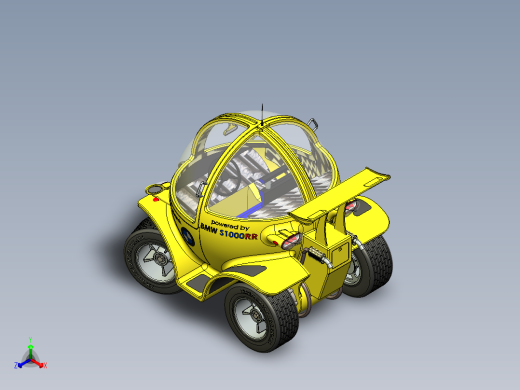 电动车正等轴测缩略图