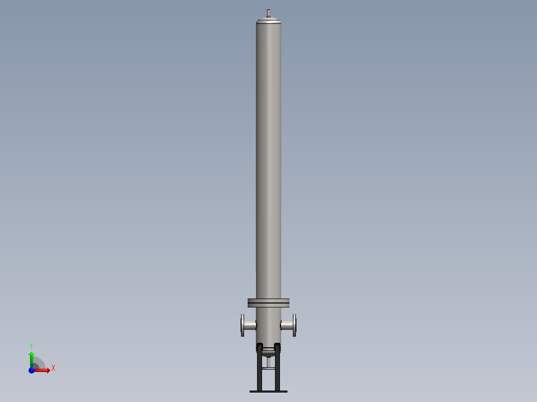 CO2 干燥机过滤器后前视图