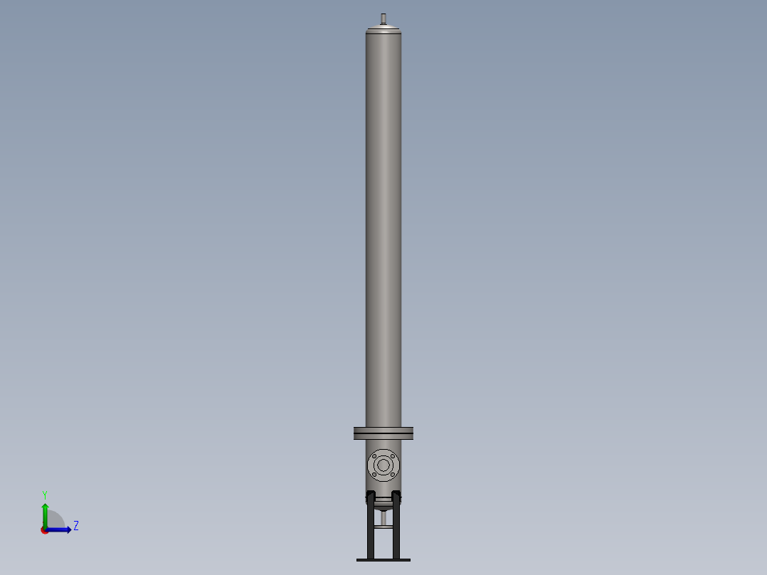 CO2 干燥机过滤器后左视图