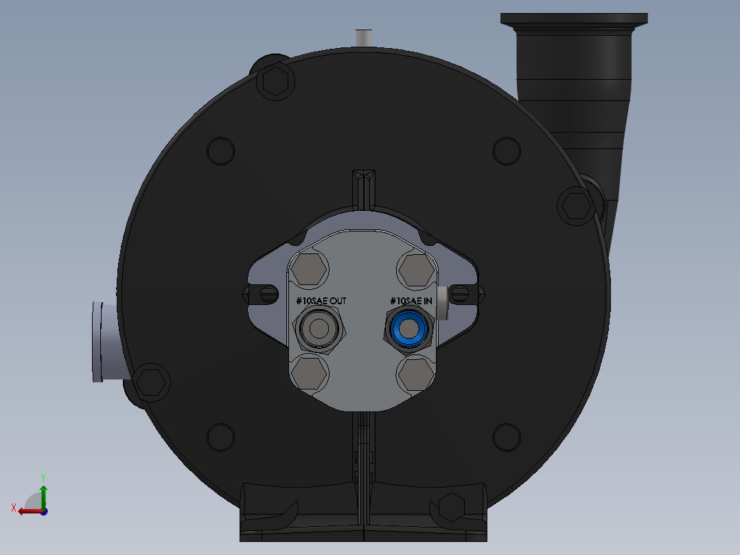 Ace泵-FMC-750F-HYD-M22后视图