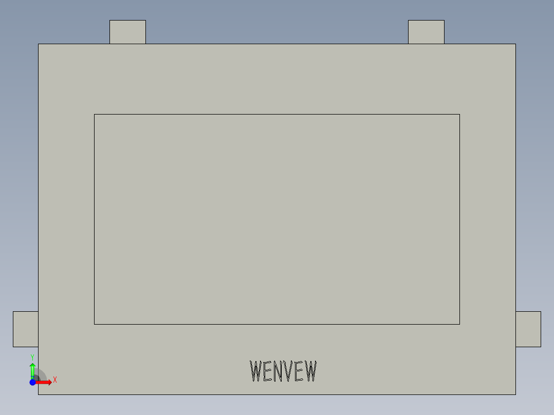 ZXSLSJ-140-009-TK6070IP触控屏幕前视图