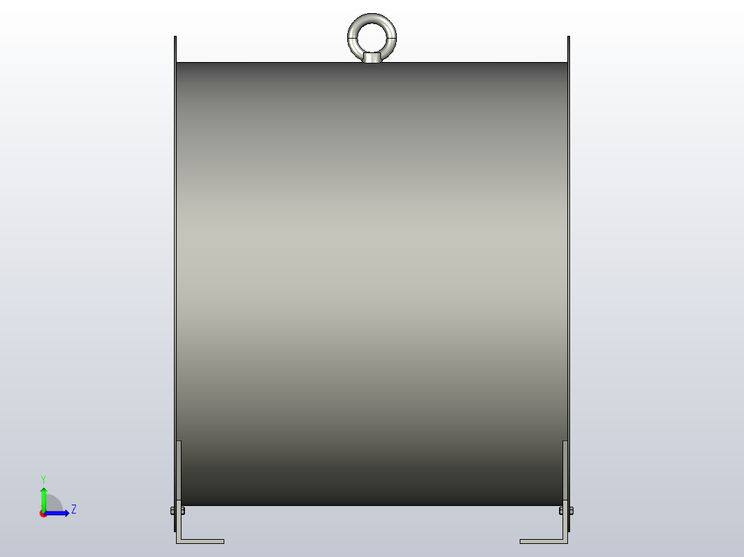 SWF系列混流风机[SWF系列混流风机-Ⅰ-8A]左视图