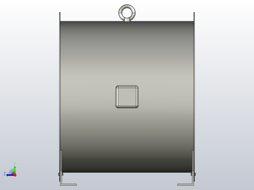 SWF系列混流风机[SWF系列混流风机-Ⅰ-8A]右视缩略图