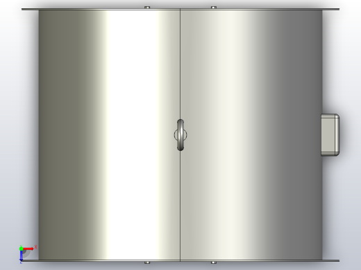 SWF系列混流风机[SWF系列混流风机-Ⅰ-8A]俯视缩略图