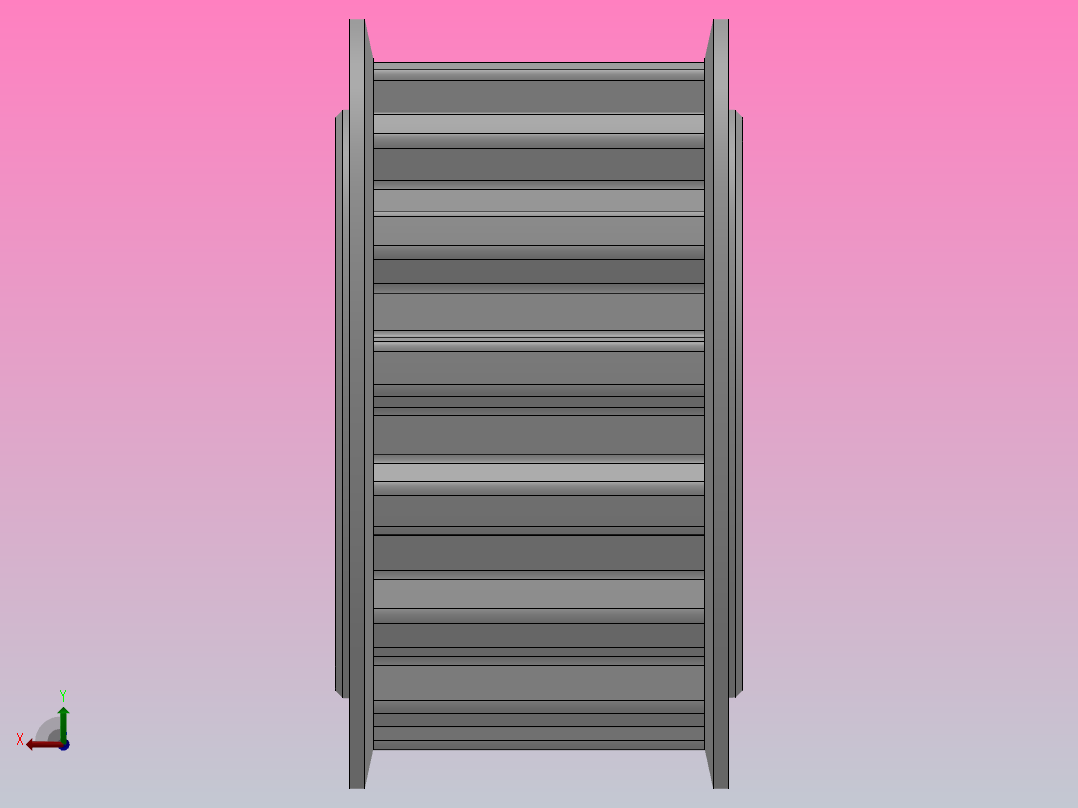 标准型梯形齿同步带轮T10型_ST10HC-15-20-dc12-A后视图