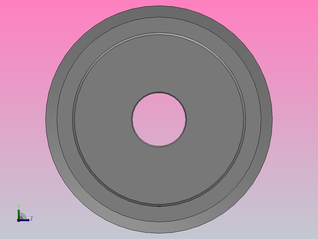 标准型梯形齿同步带轮T10型_ST10HC-15-20-dc12-A左视图