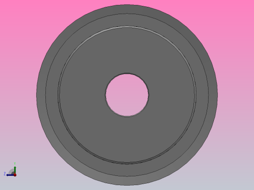 标准型梯形齿同步带轮T10型_ST10HC-15-20-dc12-A右视缩略图