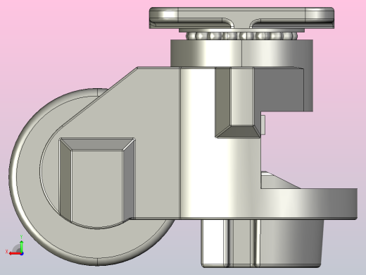 DX-150F福马轮，脚轮后视缩略图