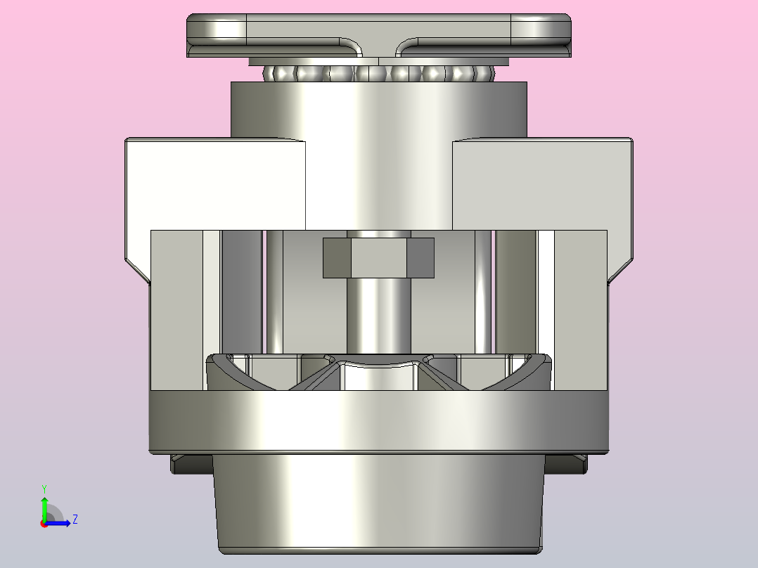 DX-150F福马轮，脚轮左视图