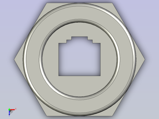 LAN连接器NW080-30S-C6-A俯视缩略图