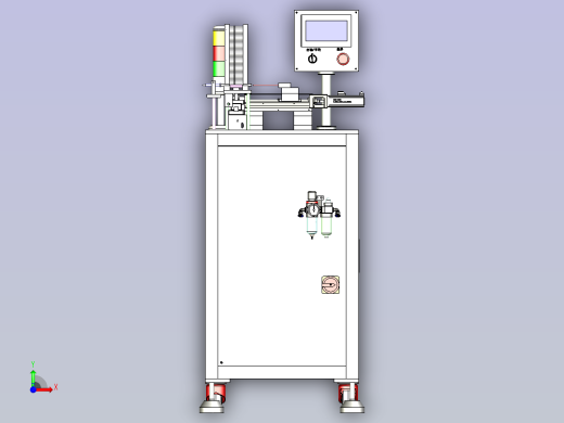 自动插钢针机自动上料设备前视缩略图