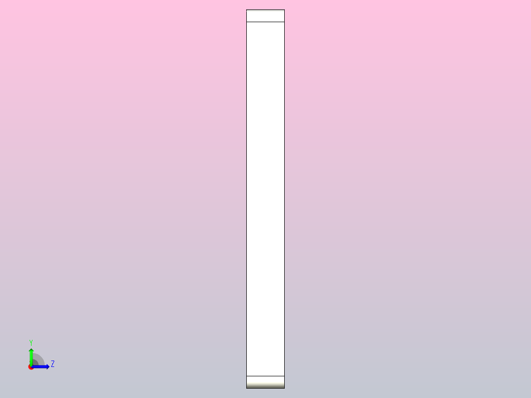 标准型SC系列气缸安装附件法兰连接板FA[FY-SC63FA]左视图