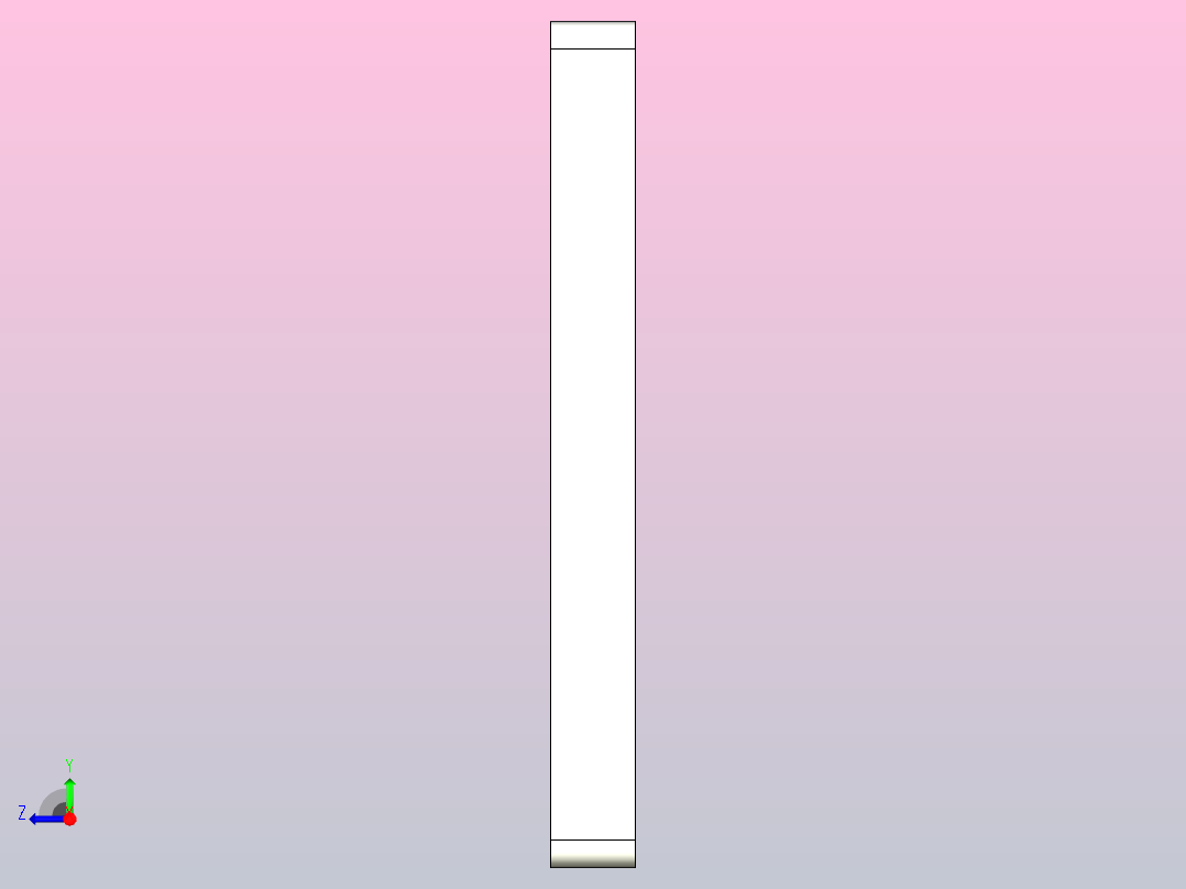 标准型SC系列气缸安装附件法兰连接板FA[FY-SC63FA]右视图