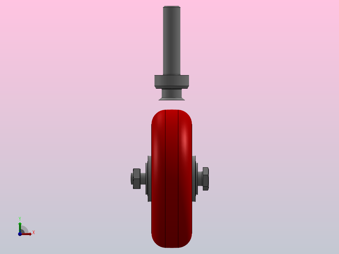 Colson-1_03354_91脚轮前视图