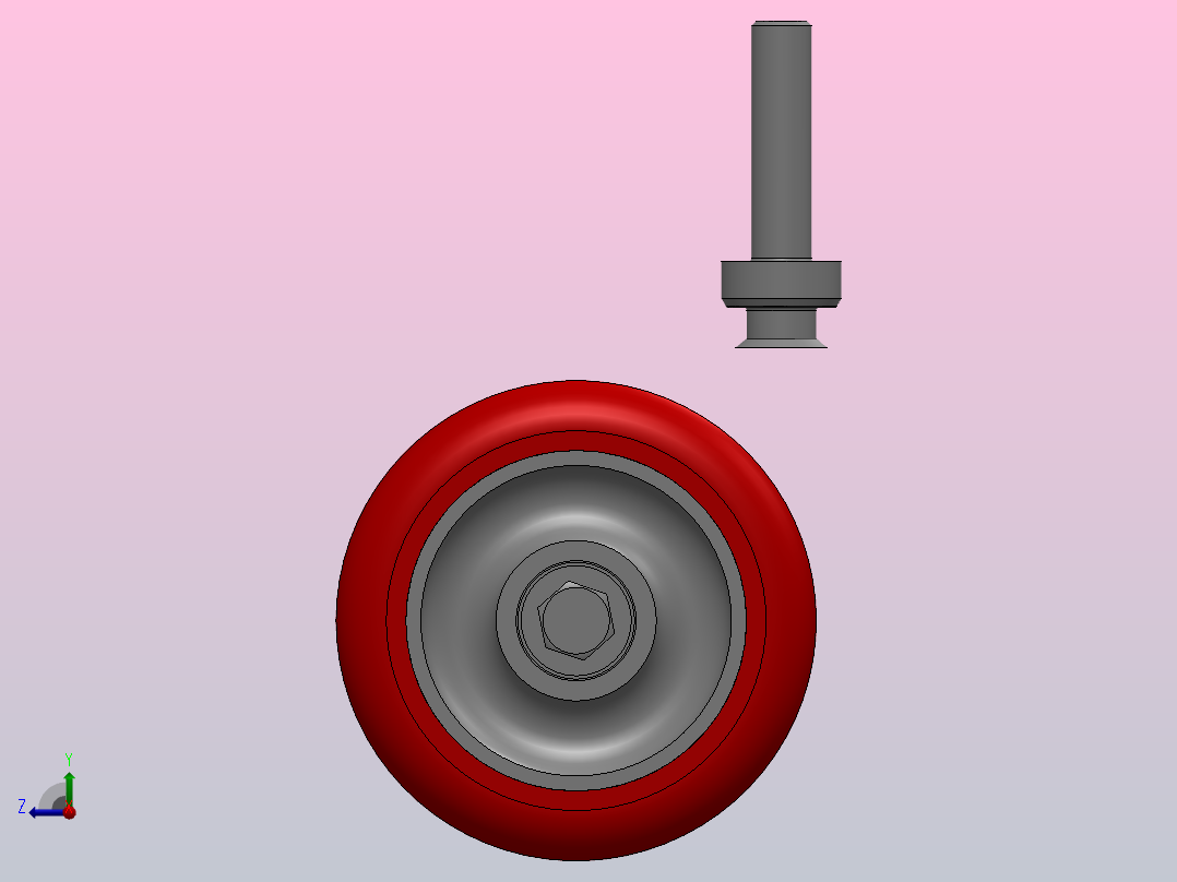 Colson-1_03354_91脚轮右视图