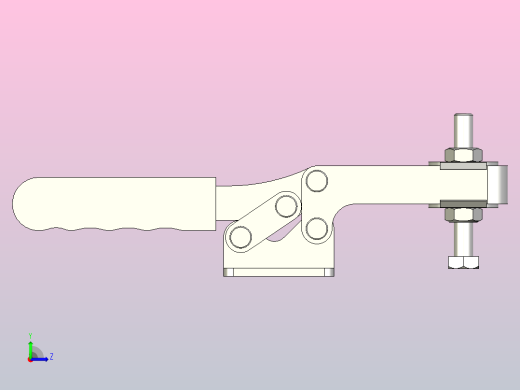 螺栓压头标准系列水平式快速夹钳[QC-21384]左视缩略图
