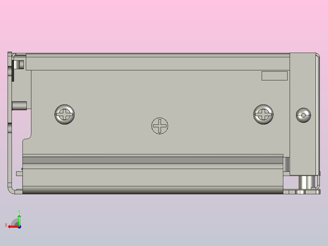NKY1-S-150～200开关电源三维模型202010后视图