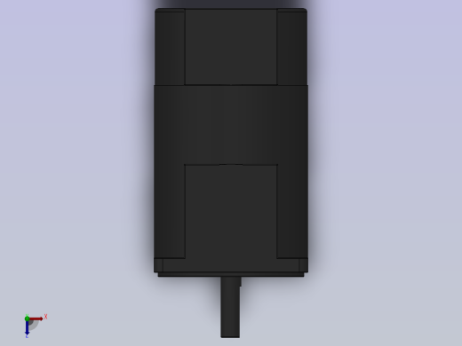 90W-120W调速电机俯视缩略图