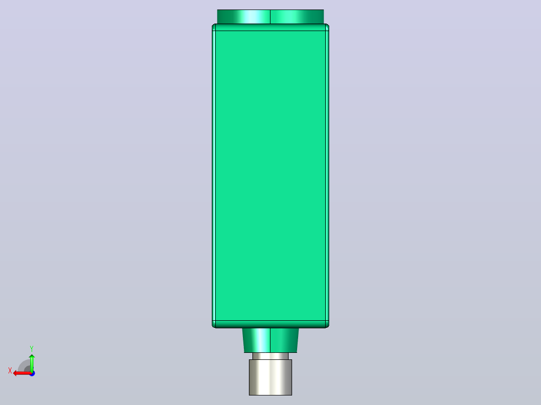 色标传感器 DF20后视图