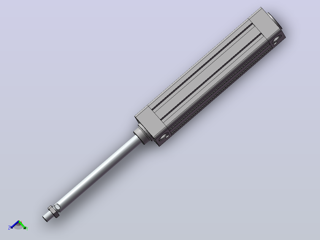 气缸CP95SB40-160主视图