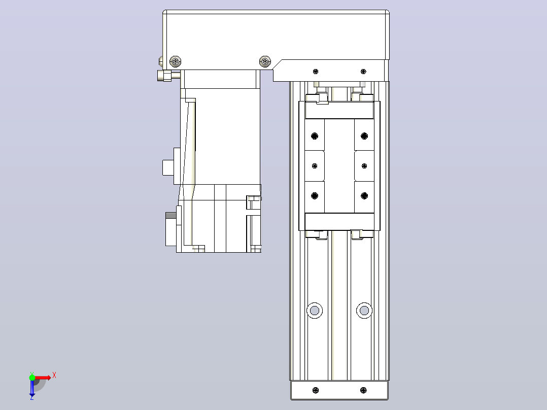 钢基模组TPA-KSR-5002C-150A1-ML-H1俯视图