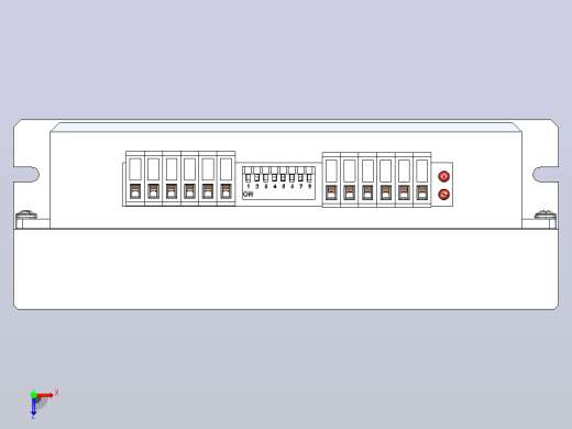 DMA860H微步驱动器俯视缩略图