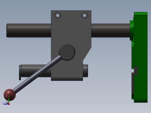 A16 精密手动压力机右视缩略图