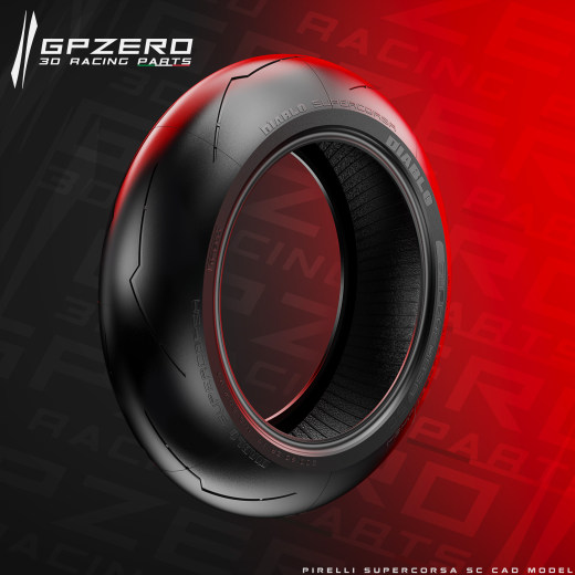 倍耐力 DIABLO SUPERCORSA V3 SC 200_60 zr17 CAD 步骤 STP缩略图