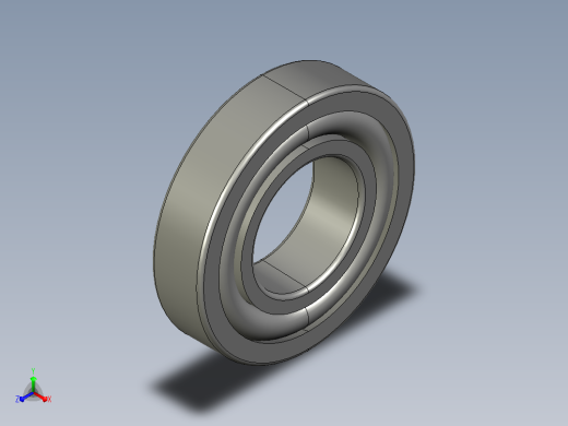 SKF自调心球轴承ball_bearing_1317_k_0正等轴测缩略图