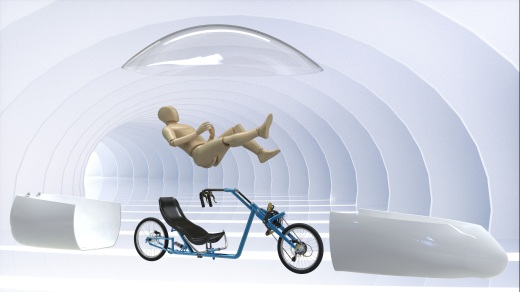 Tbike是一辆有30个齿轮，前后刹车，可旋转把手的跑车缩略图