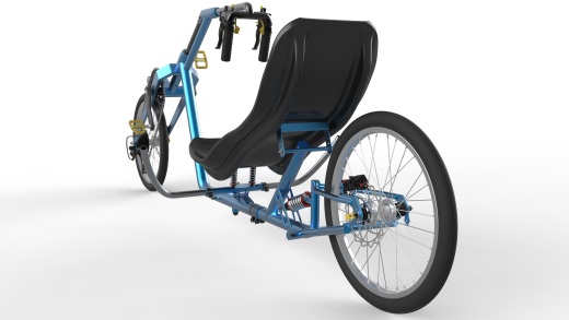 Tbike是一辆有30个齿轮，前后刹车，可旋转把手的跑车缩略图