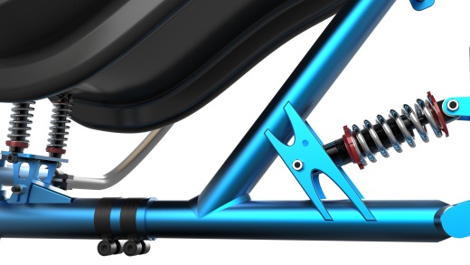 Tbike是一辆有30个齿轮，前后刹车，可旋转把手的跑车缩略图