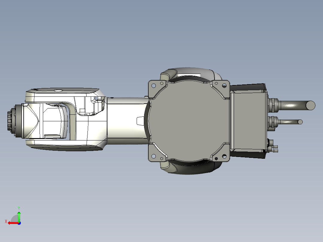 kuka kr4 agilus后视图