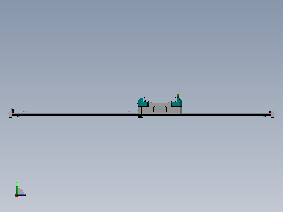 RGV穿梭车（实际投产）sw16可编辑左视图