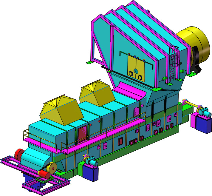 水泥厂冷却器step格式