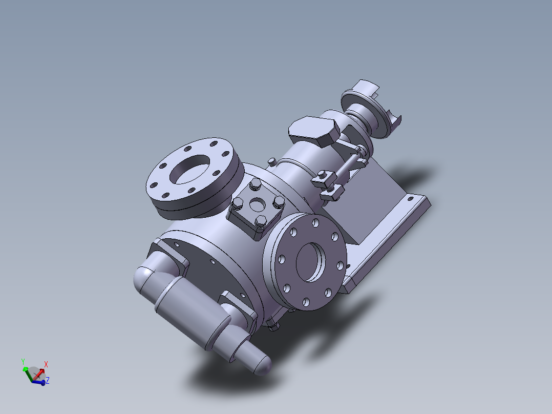 沥青泵680-0主视图