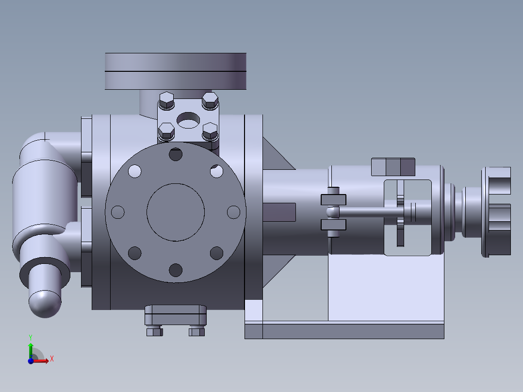 沥青泵680-0前视图